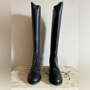 The Effingham BOND BOOT CO. Tall 200L English Equestrian Riding Boots Size 5.5